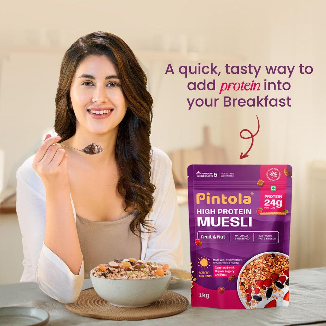 PINTOLA 24g High Protein Muesli