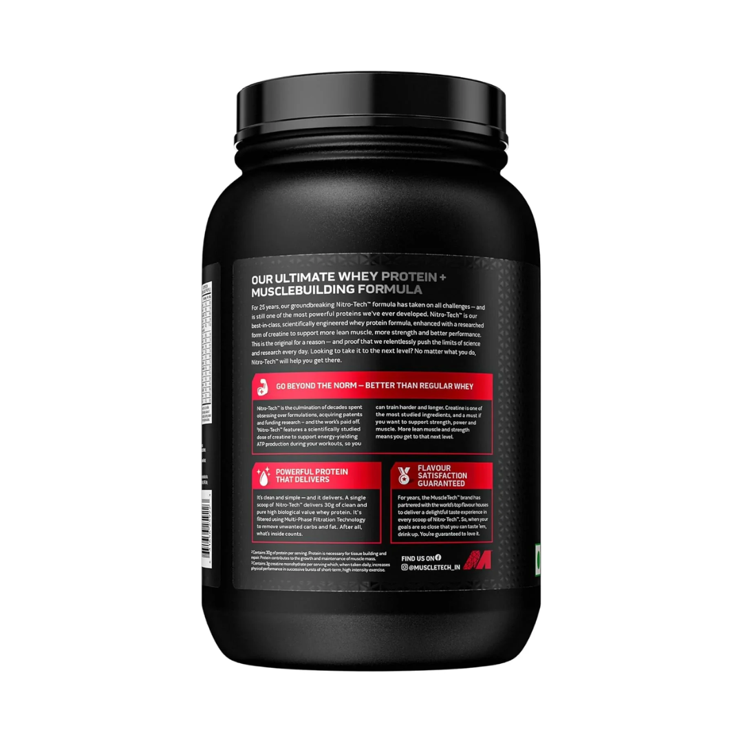 Muscletech Nitrotech Whey Protein