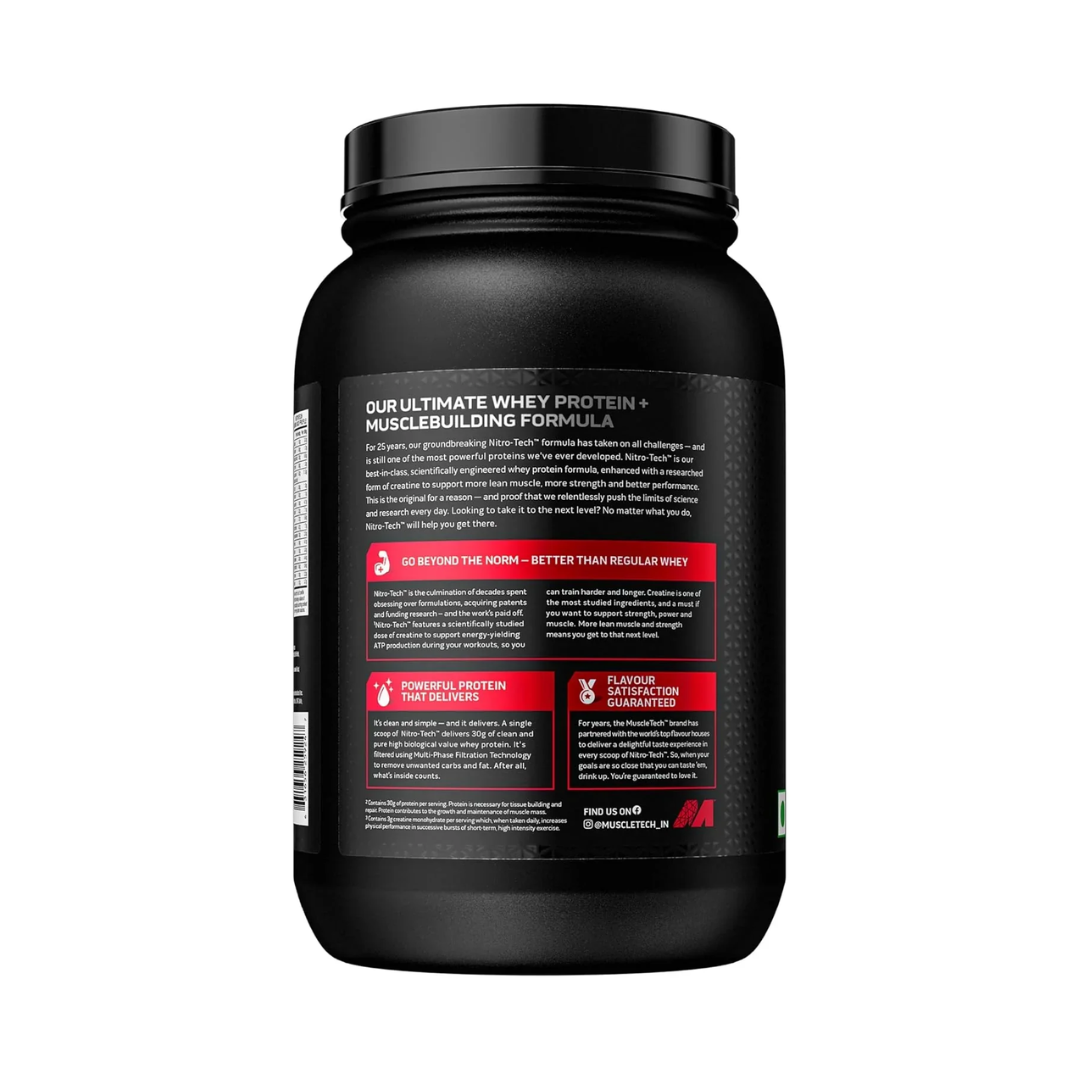 Muscletech Nitrotech Whey Protein