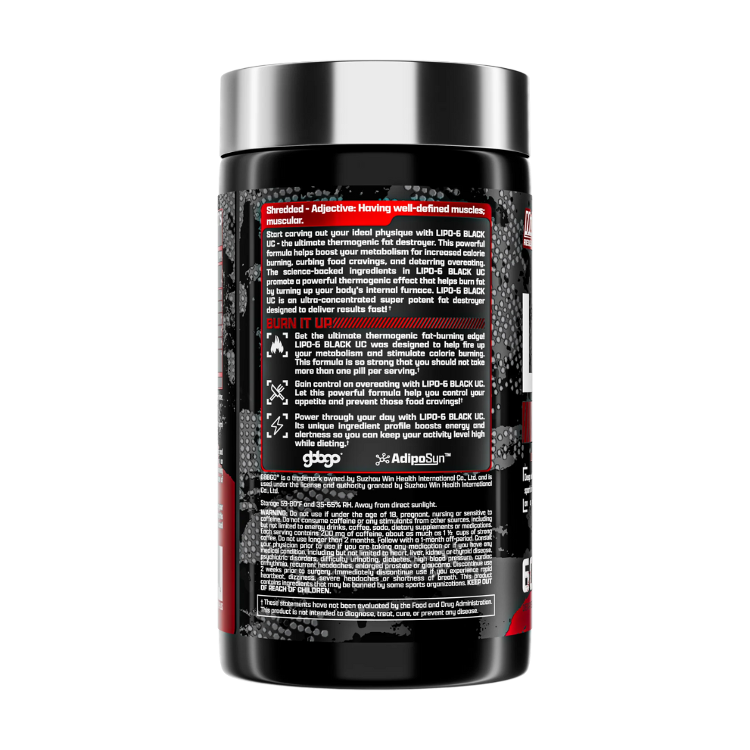 Nutrex Lipo-6 Black UC The Ultimate Thermogenic Fat Burner