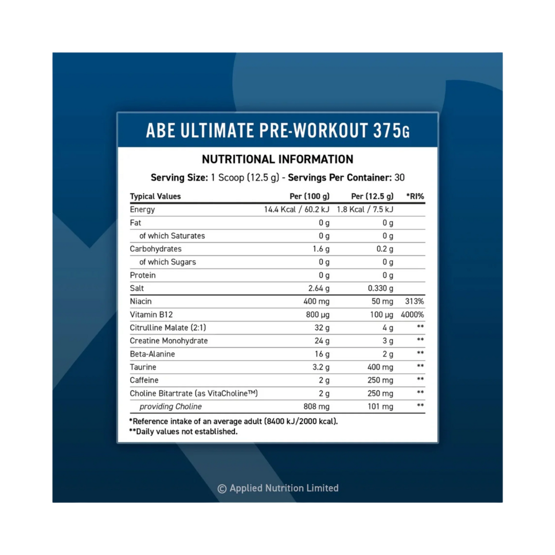 Applied Nutrition ABE All Black Everything Pre-Workout