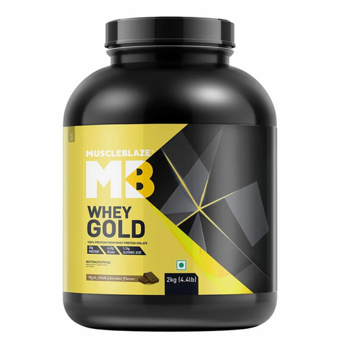 (MB) MuscleBlaze Whey Gold 100% Whey Protein Isolate