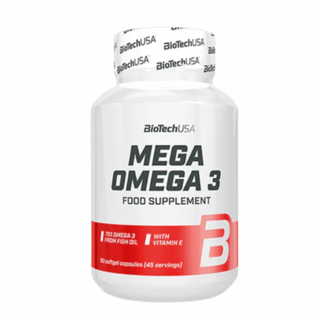 Biotech USA Mega Omega-3 90 Softgels