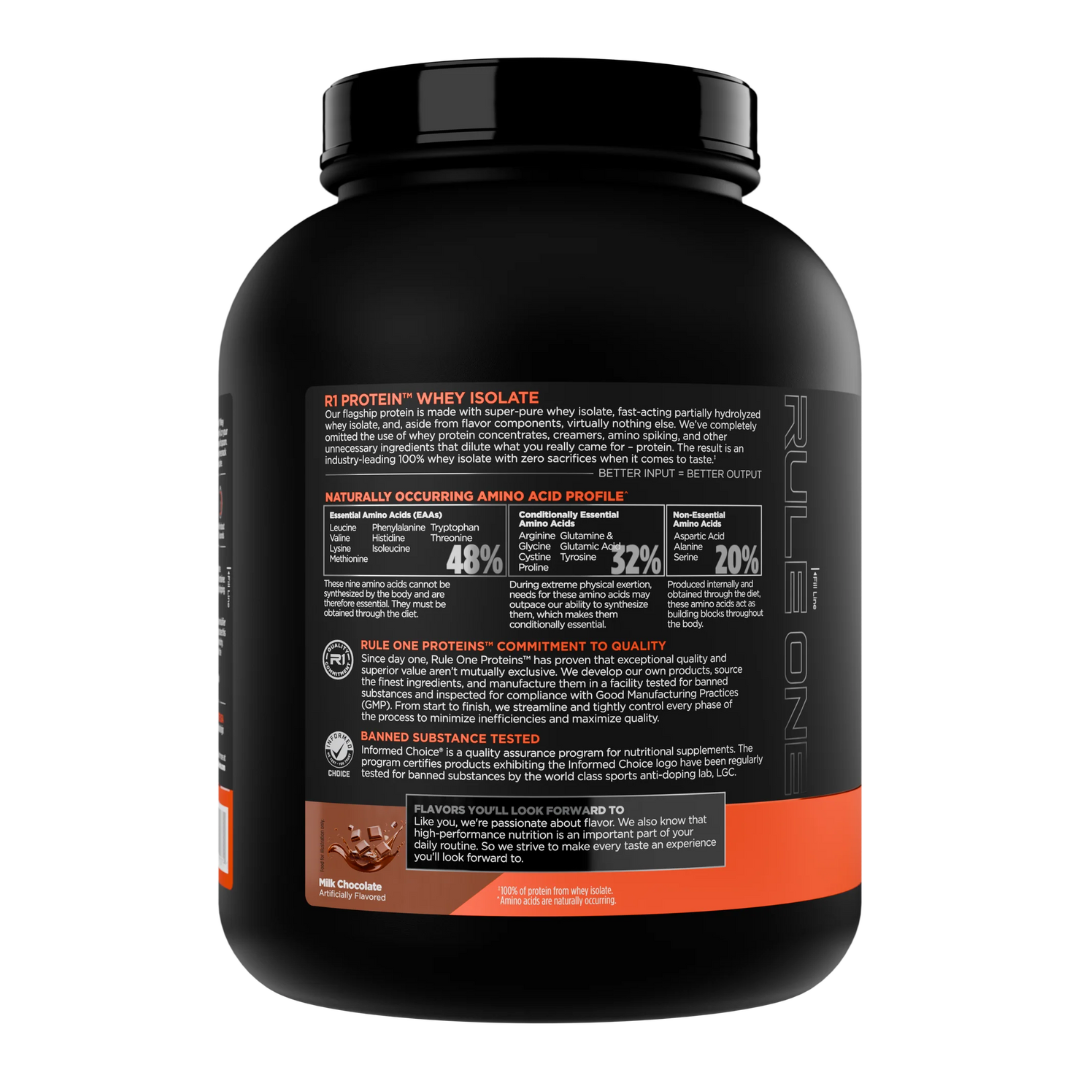 Rule1 Hydrolyzed Whey Protein Whey Isolate