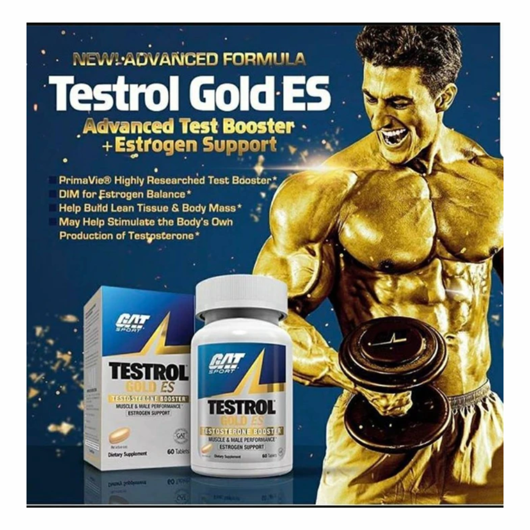 GAT Sports Testrol Gold ES | Test Booster | 60 Tabs