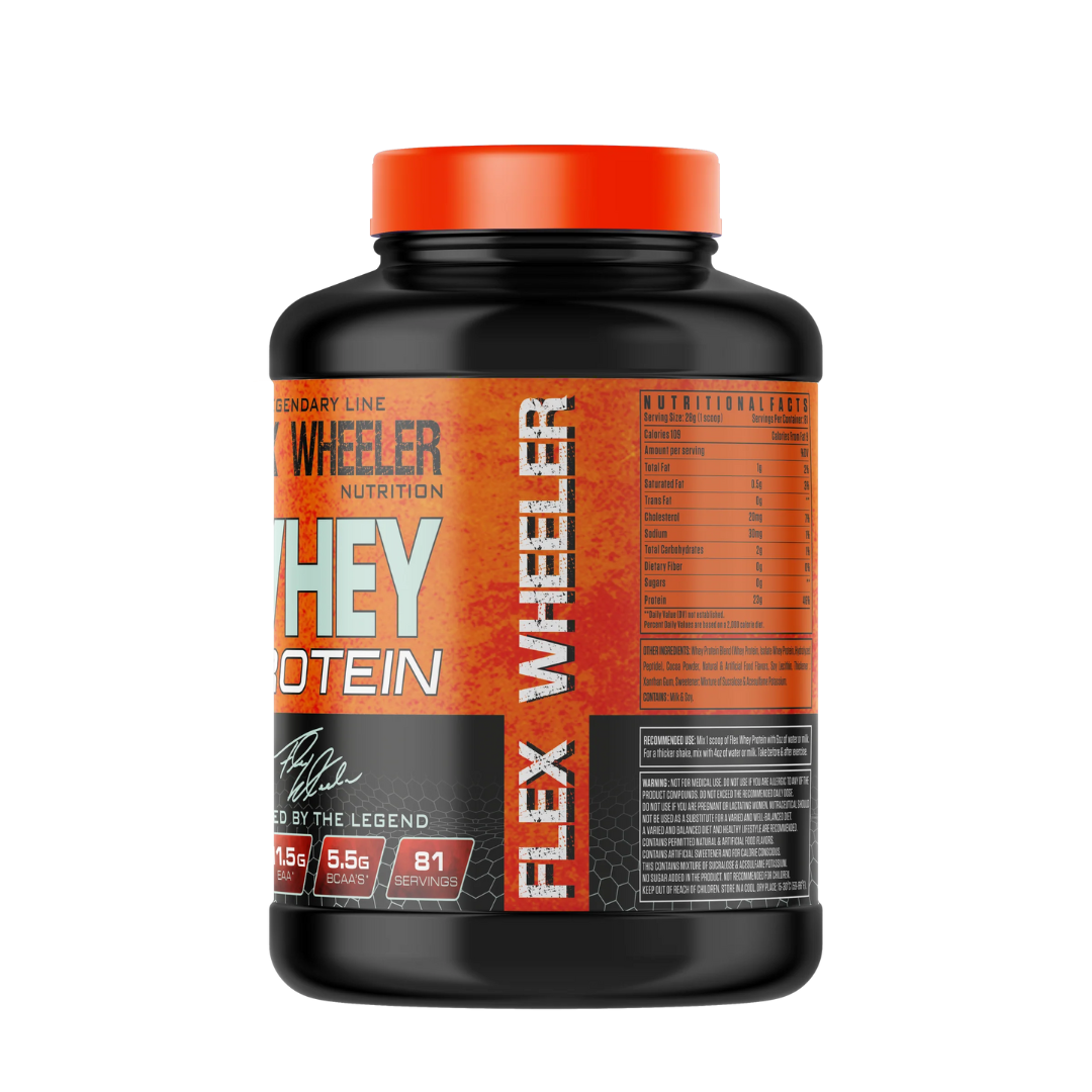 Flex Wheeler Nutrition Legendary Line Whey Protein – 5lbs