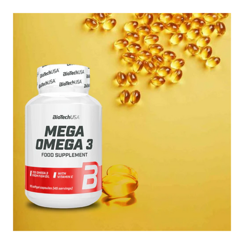 Biotech USA Mega Omega-3 90 Softgels