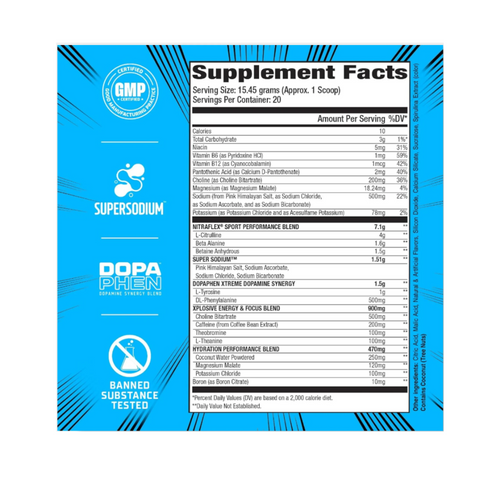 Nitraflex Extreme Sport Pre-Workout | 309g secondary image
