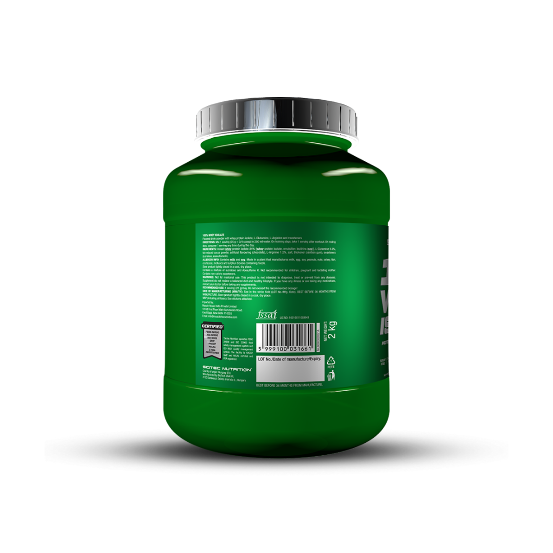 Scitec Nutrition 100% Whey Protein Isolate -2 kg