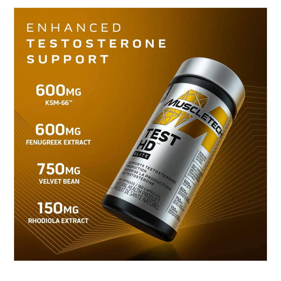 Muscletech Test HD Elite 60 Capsules