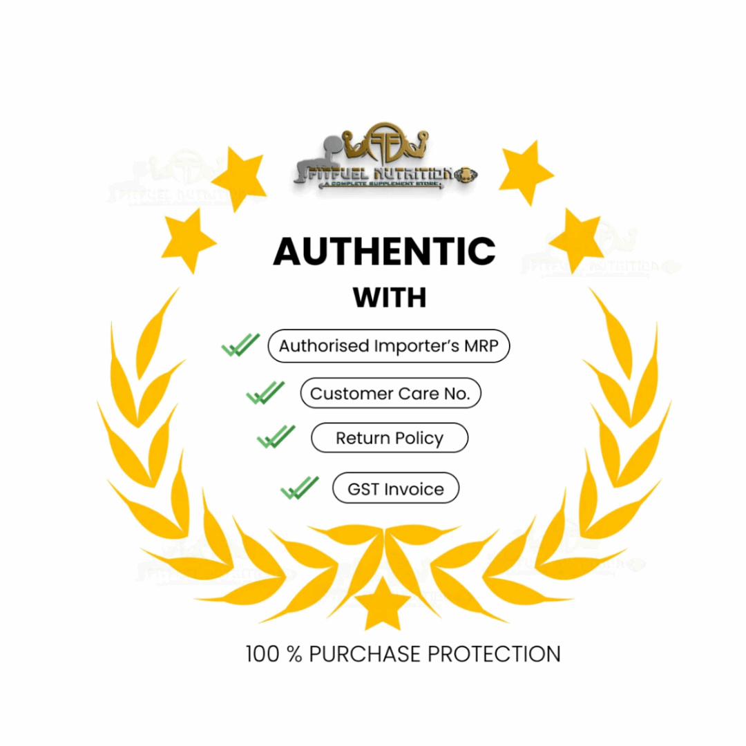 Certification badge with star design and text on a white background