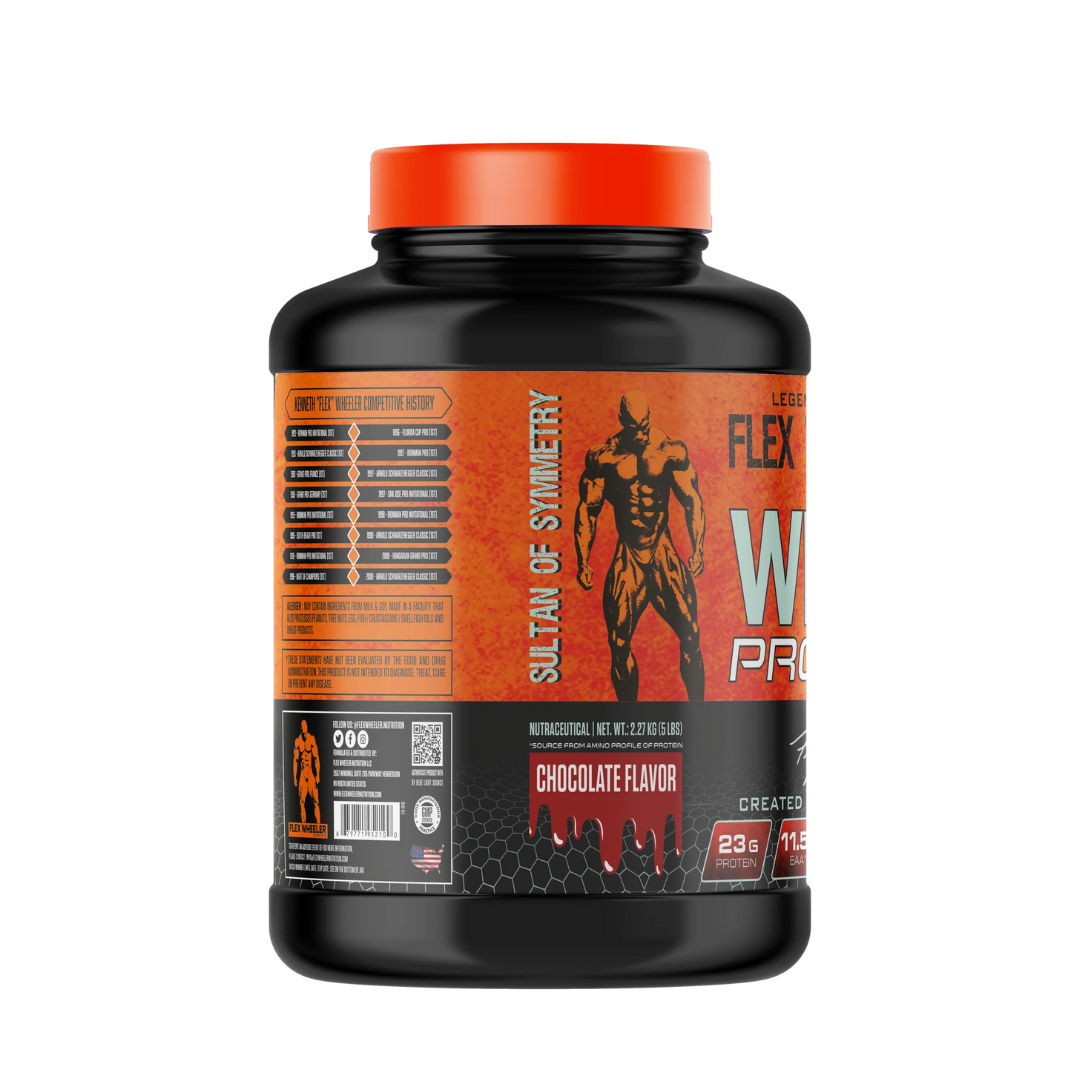 Flex Wheeler Nutrition Legendary Line Whey Protein – 5lbs