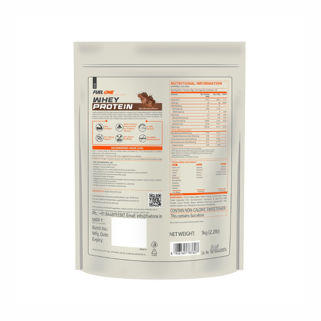 Fuel One Whey Protein Powder