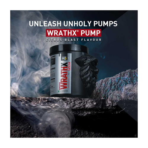 MuscleBlaze WrathX Pump Pre-Workout 300 g (Citrus Blast) secondary image