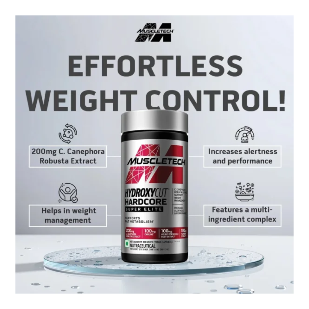 MuscleTech HydroxyCut HardCore Super Elite Fat Burner