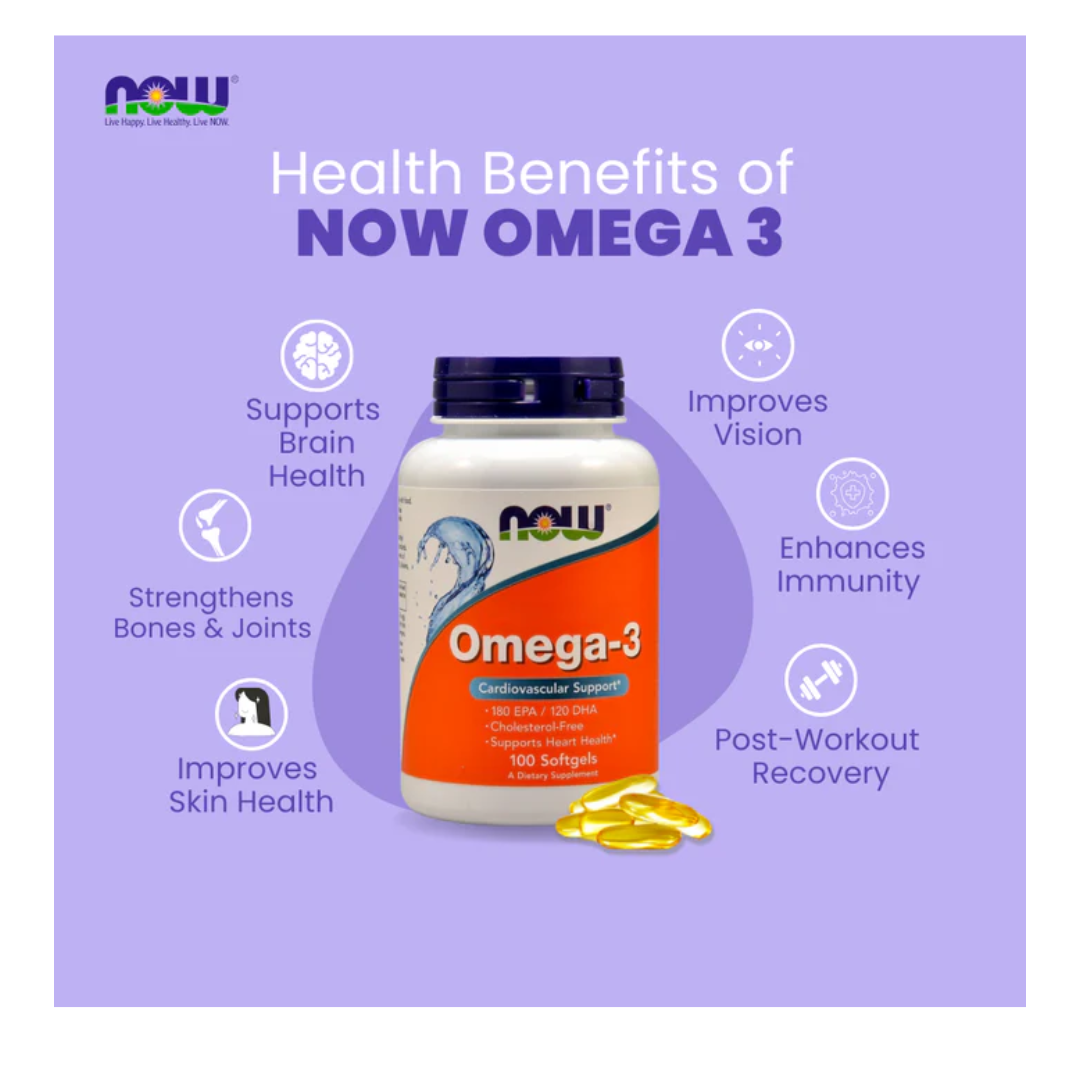 Now Foods Omega-3 (Fish Oil)