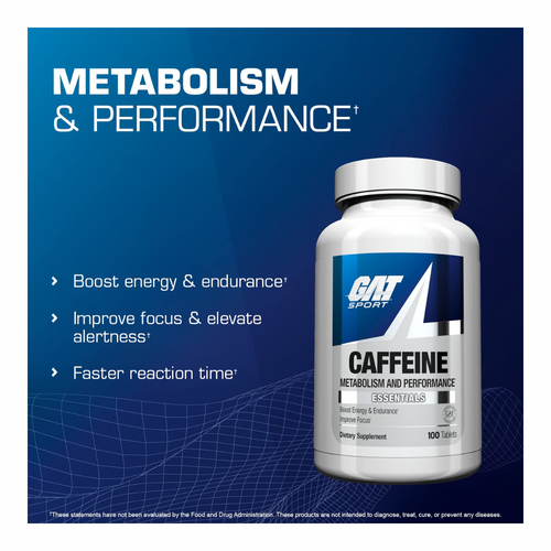 GAT Sports Caffeine, 100 Tablets secondary image