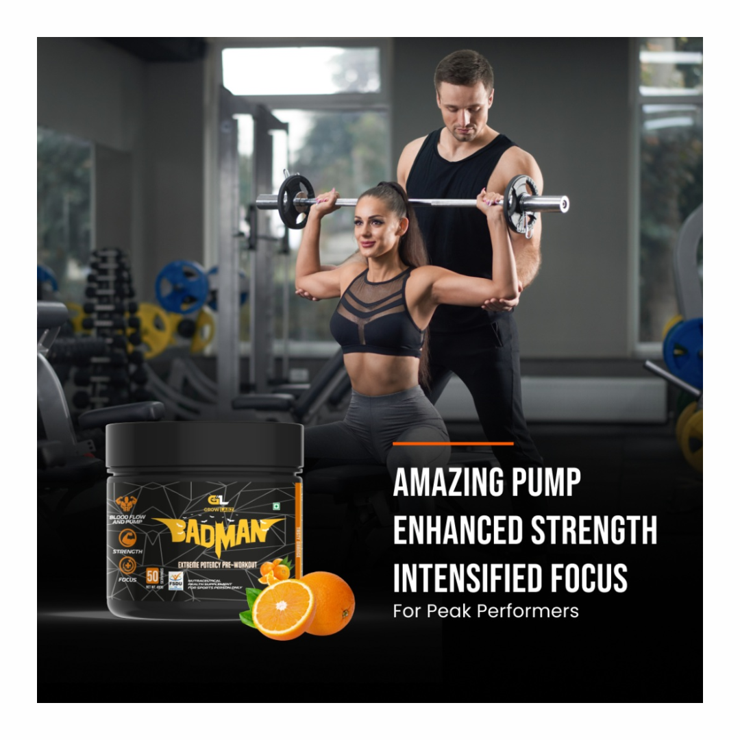 Growlabz Badman Pre-Workout - 400G