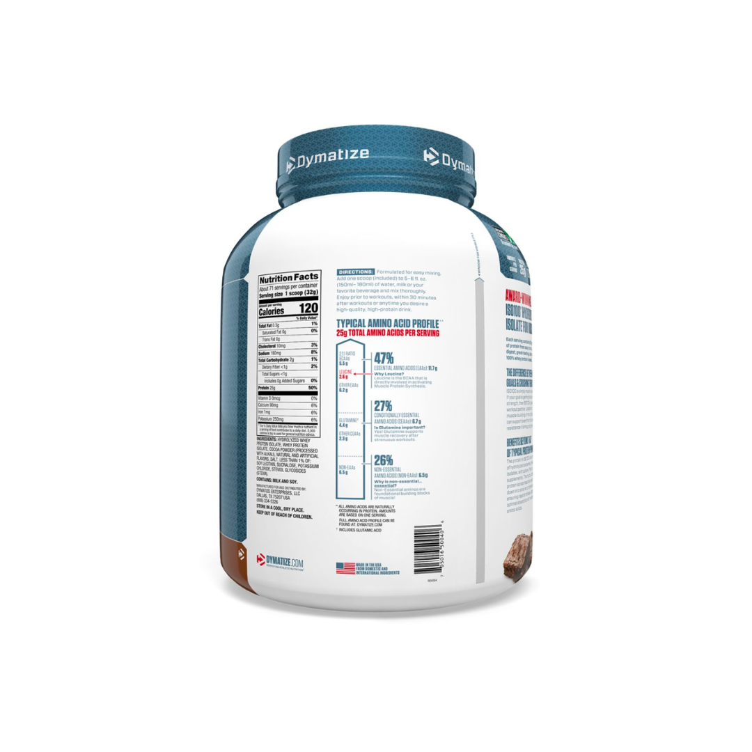 Dymatize ISO100 Hydrolyzed – 100% Whey Protein Isolate – 5 lb