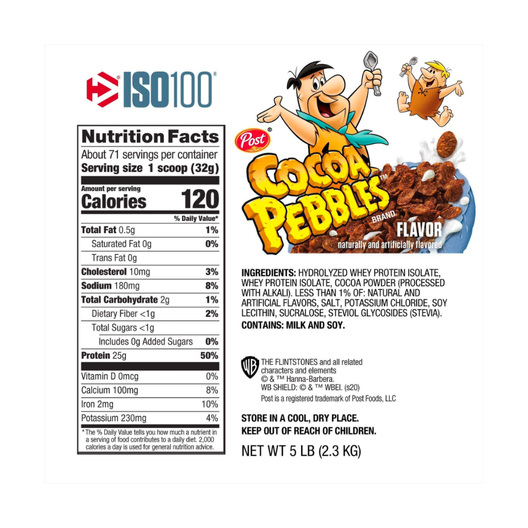 Dymatize ISO100 Hydrolyzed – 100% Whey Protein Isolate – 5 lb