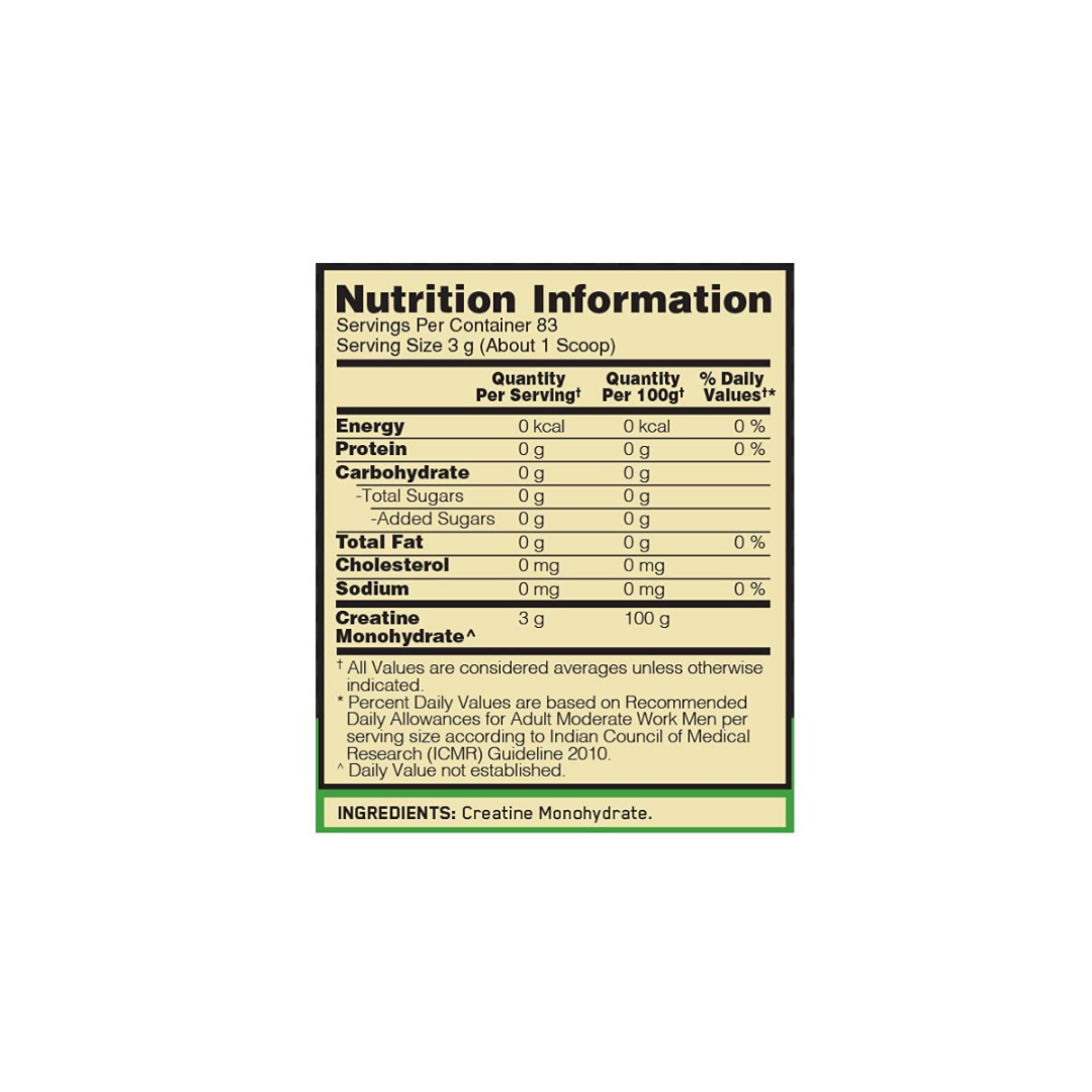 ON (Optimum Nutrition) Micronized Creatine Powder