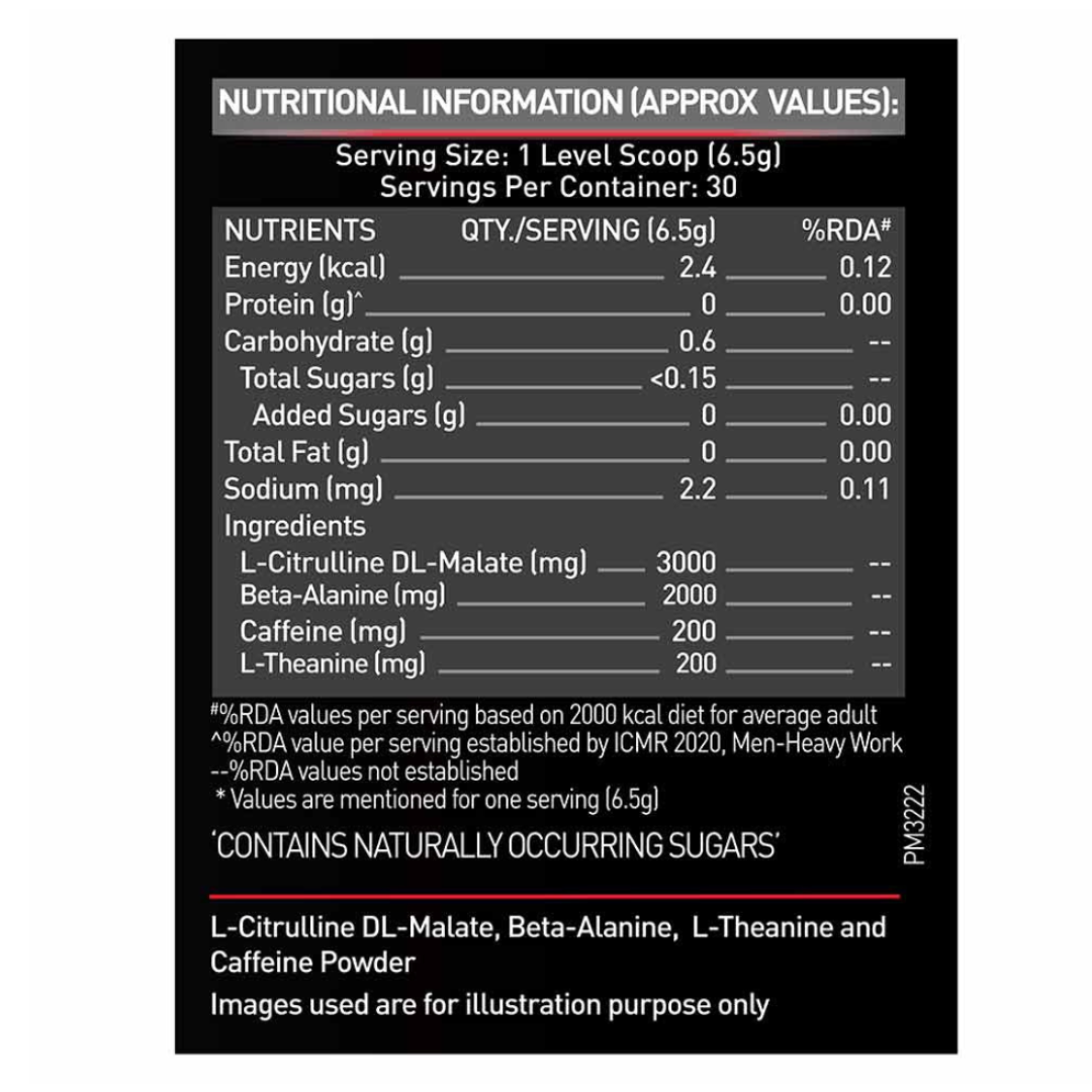 (MB) MuscleBlaze PRE Workout 200 Xtreme