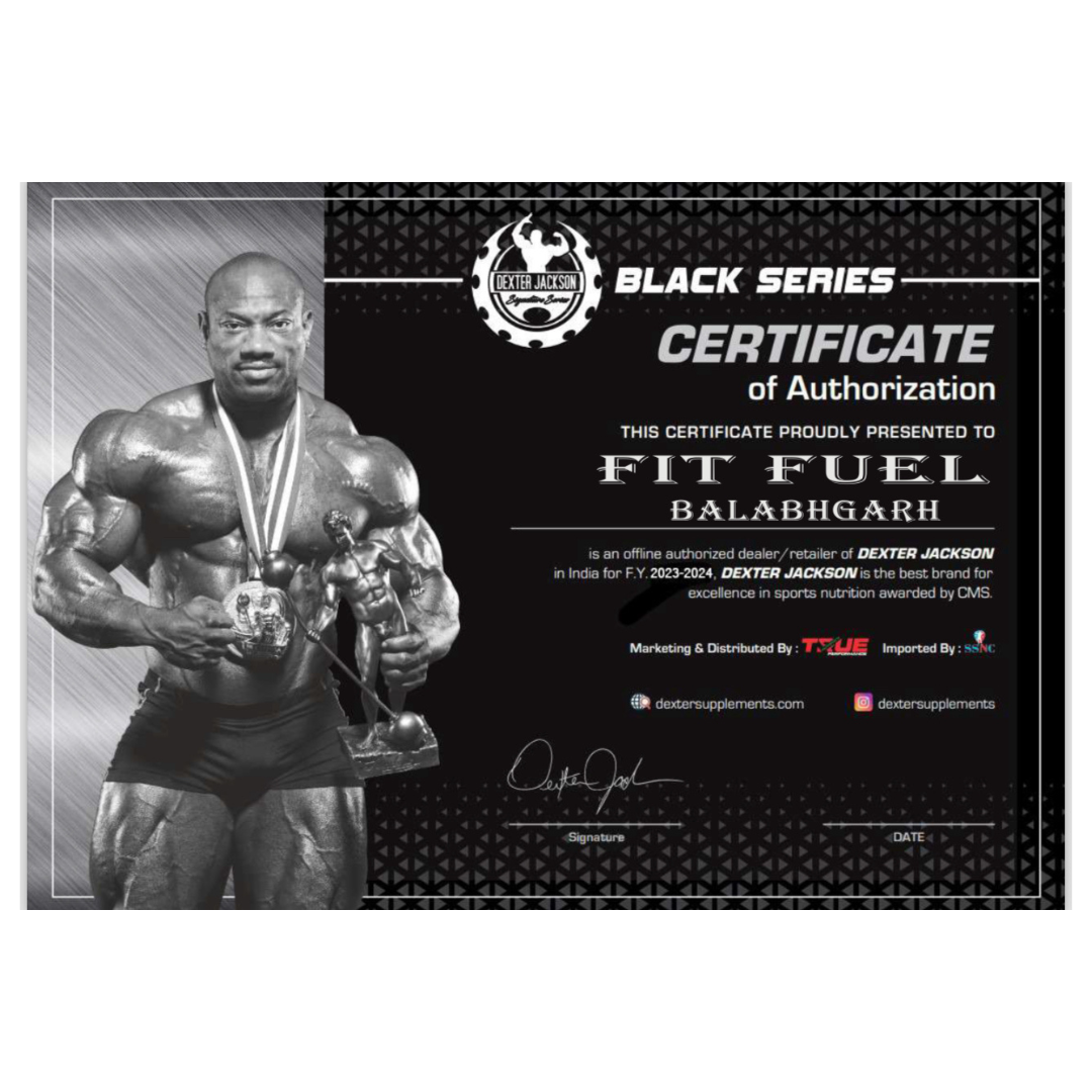 Dexter Jackson Black Series Turbo HP Pre-Workout