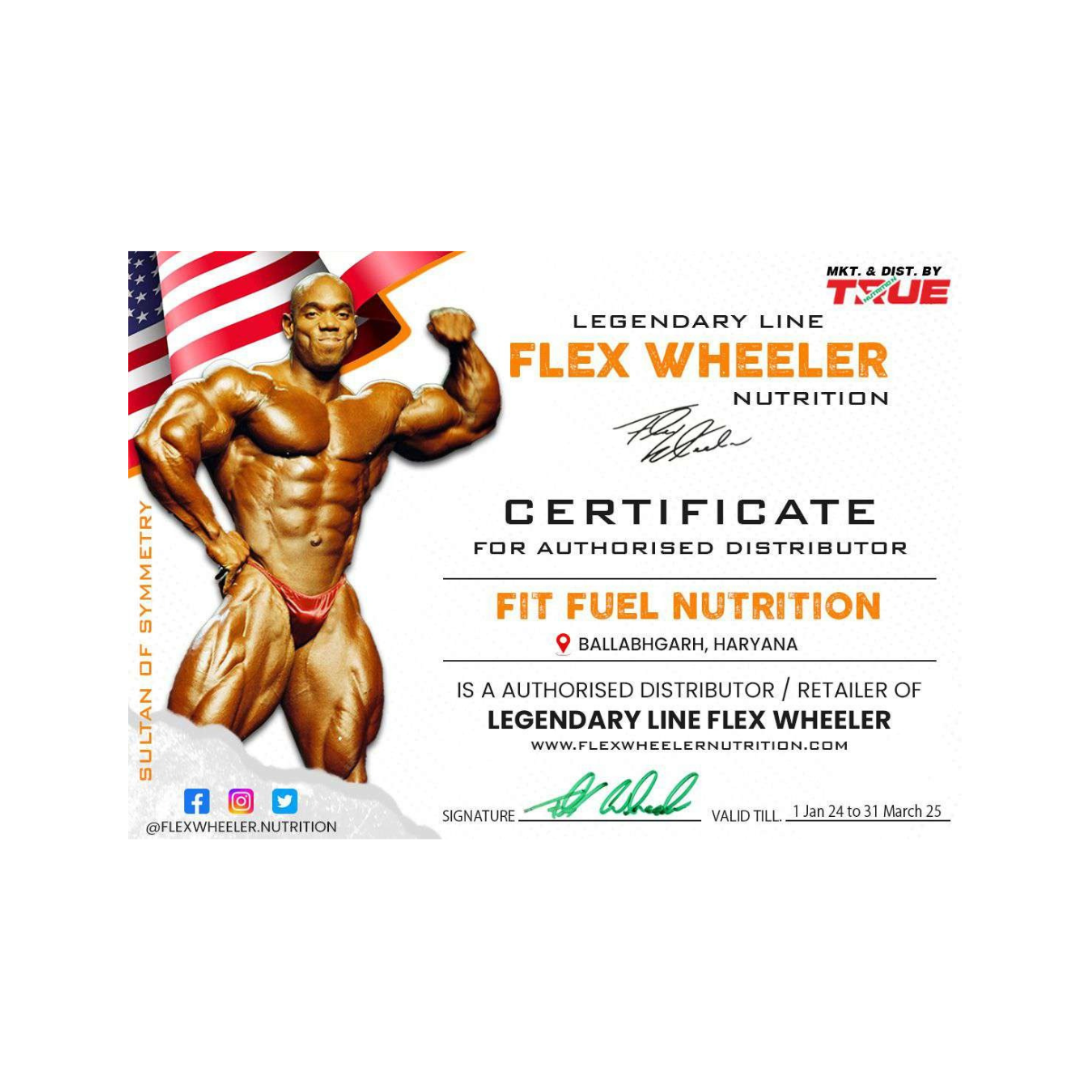 Flex Wheeler Nutrition Legendary 100% Isolate Whey Protein -5LB | 84 Servings