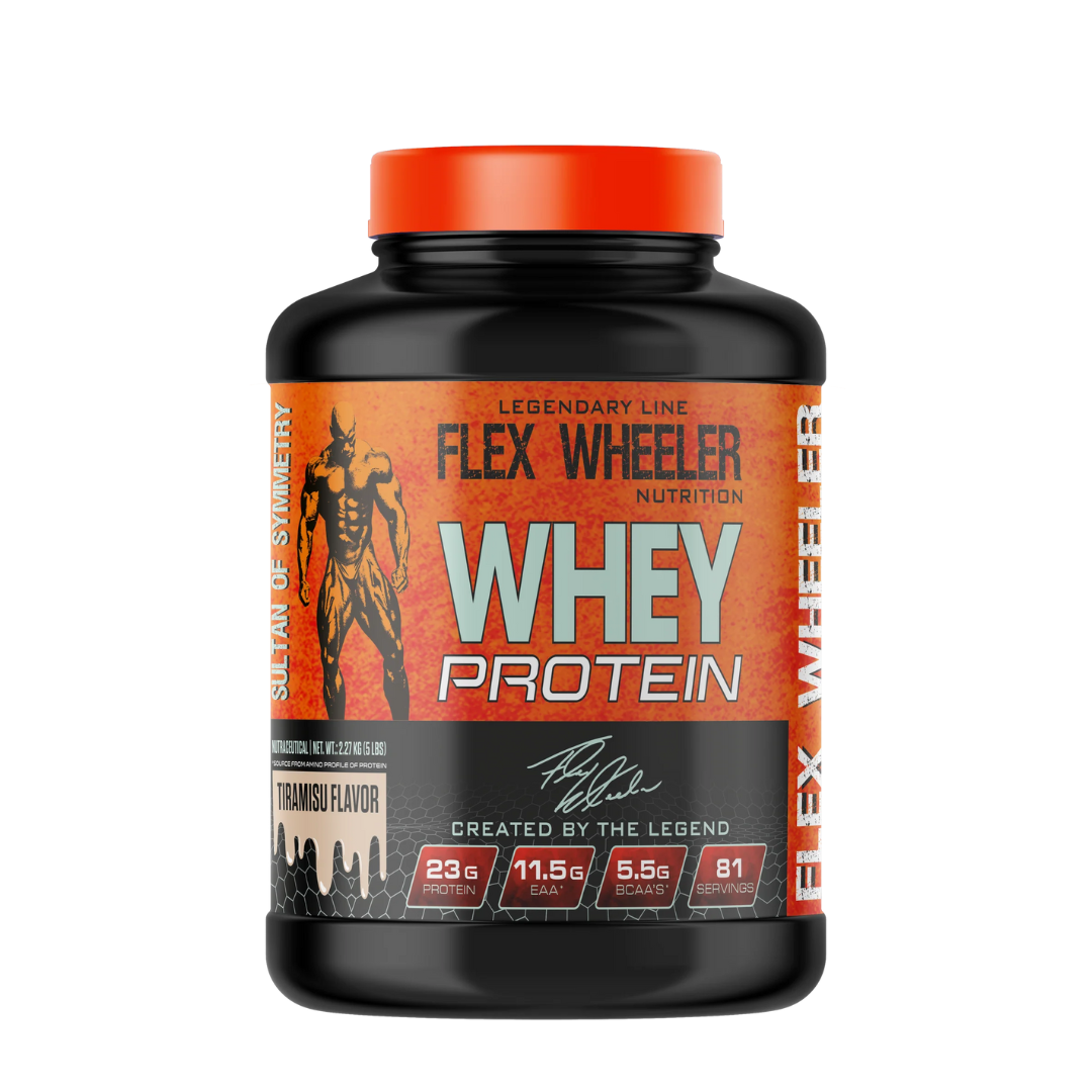 Flex Wheeler Nutrition Legendary Line Whey Protein – 5lbs