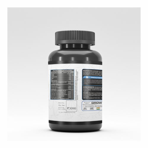 Growlabz Growdrol- Best Natural Size Gaining Formula secondary image