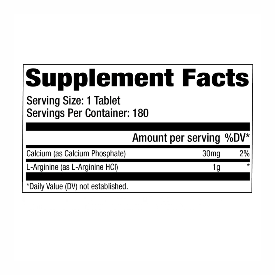 GAT Sports L-Arginine Free Form Amino Acid – 180 Tabs
