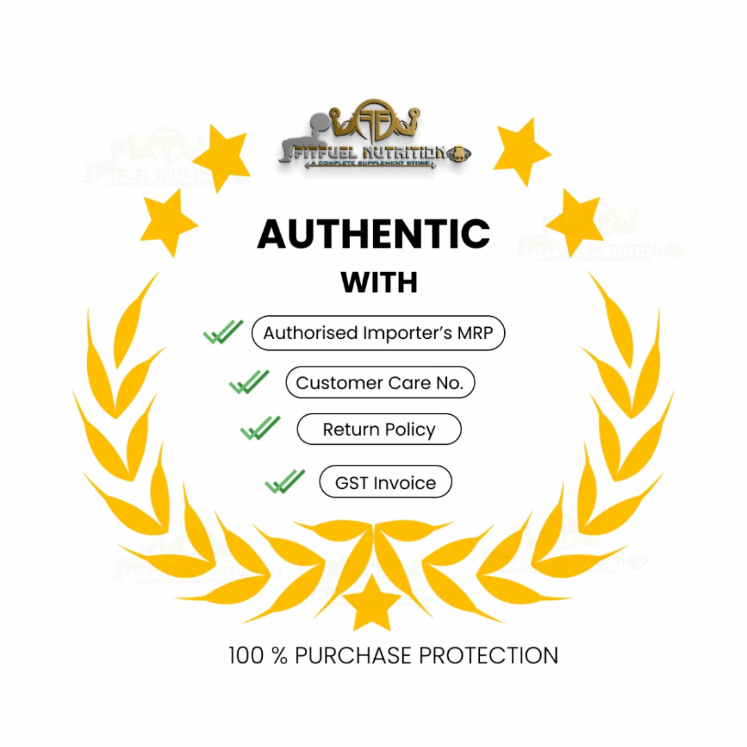 Logo of JiffyFuel Nutrition with certification badges on a white background