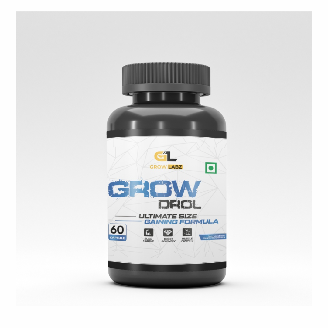Growlabz Growdrol- Best Natural Size Gaining Formula
