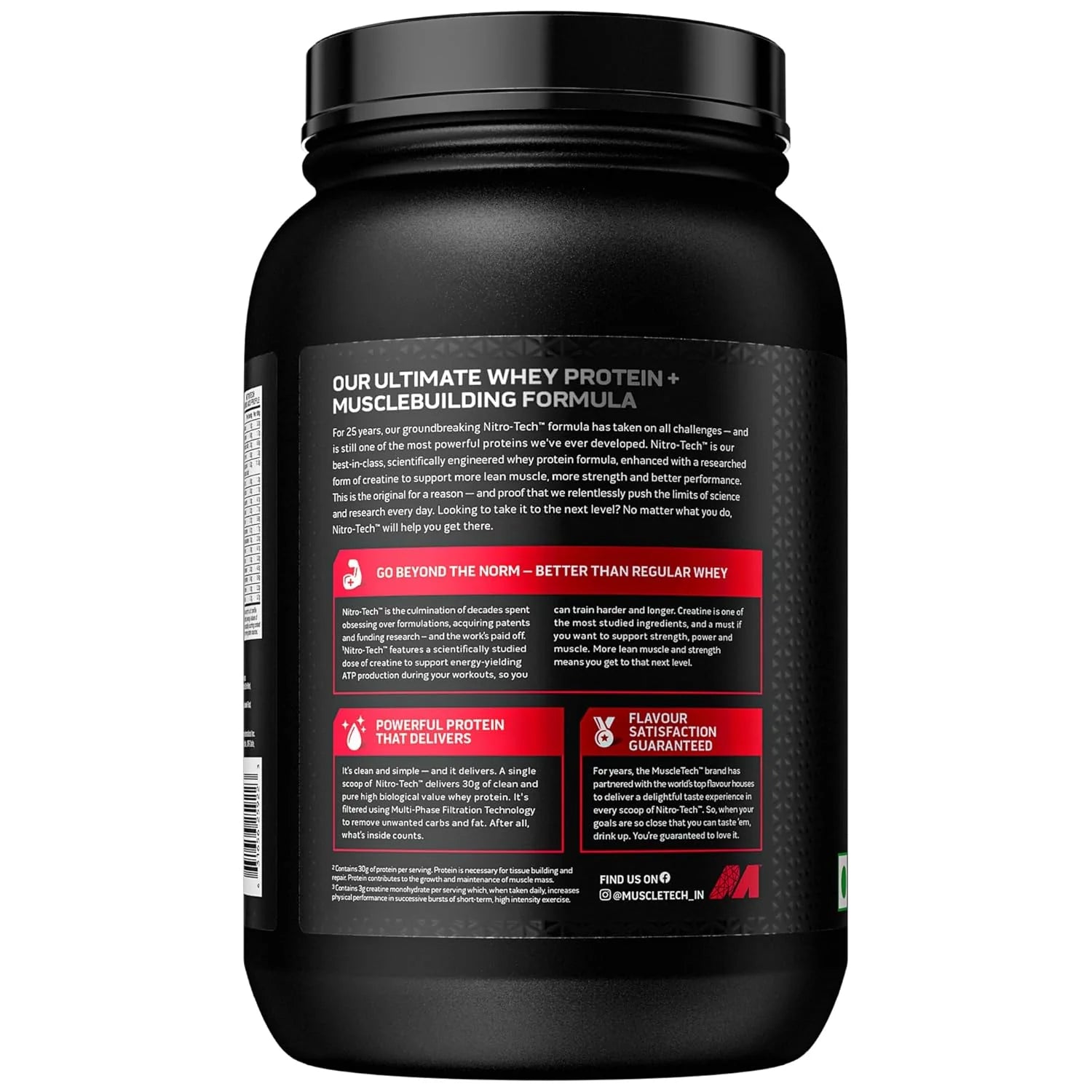 Muscletech Nitrotech Whey Protein