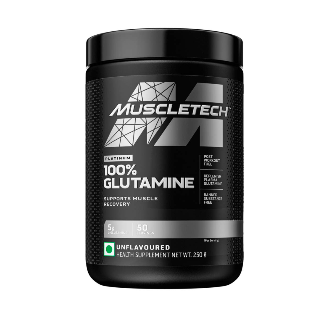 MuscleTech Platinum 100% Glutamine 250G