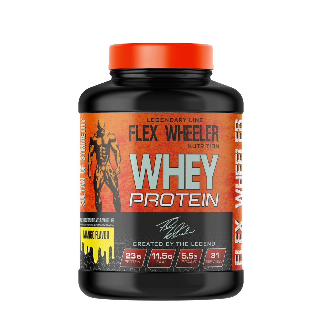 Flex Wheeler Nutrition Legendary Line Whey Protein – 5lbs