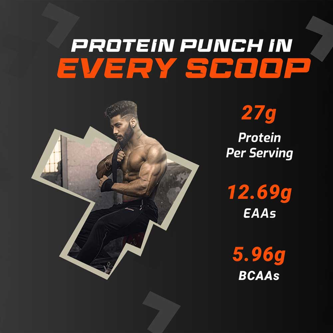 Fuel One Whey Protein Powder, 1 kg (2.2 lb)