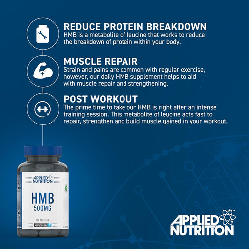 Applied Nutrition Probiotic  HMB 500mg Capsules secondary image