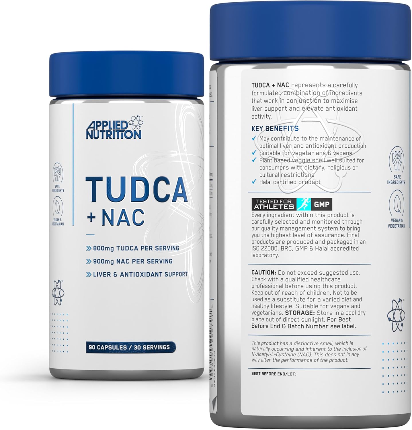 Applied Nutrition TUDCA + NAC CAPSULES