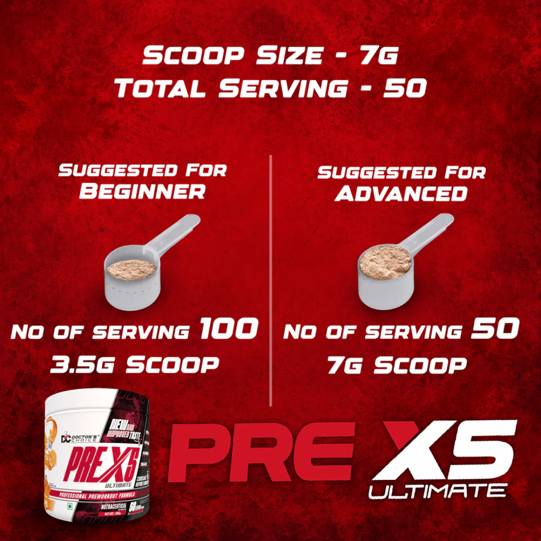 DC Doctor’s Choice Pre X5 ULTIMATE PRE WORKOUT