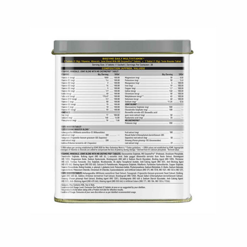 (MB) MuscleBlaze Biozyme Daily Multivitamin, 90 tablet secondary image