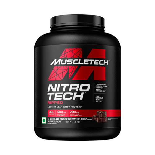 MuscleTech Nitrotech Ripped Whey Protein 4Lb