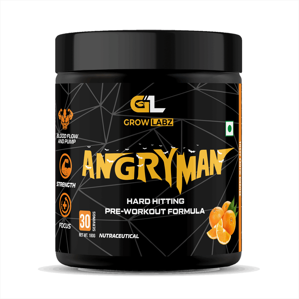 Growlabz Angryman Pre-Workout | Fitfuel Nutrition