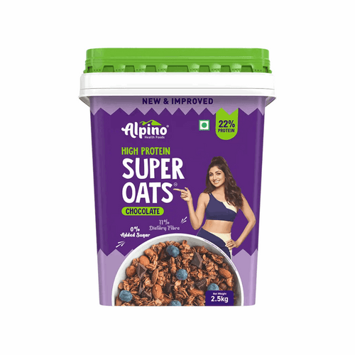 Alpino High Protein Super Rolled Oats Chocolate