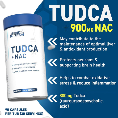 Applied Nutrition TUDCA + NAC CAPSULES secondary image