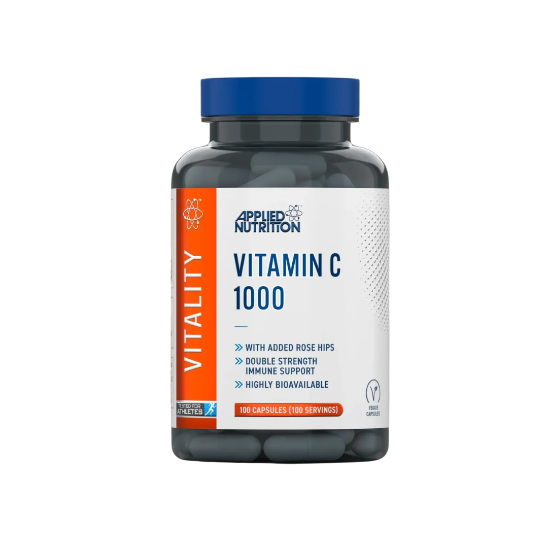 Applied Nutrition Vitamin C 1000 supplement bottle on a white background