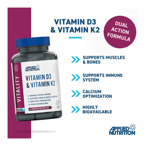 Applied Nutrition Vitamin D3 & K2 secondary image