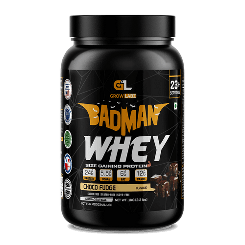 Growlabz Badman Whey | Best Gaining Protein
