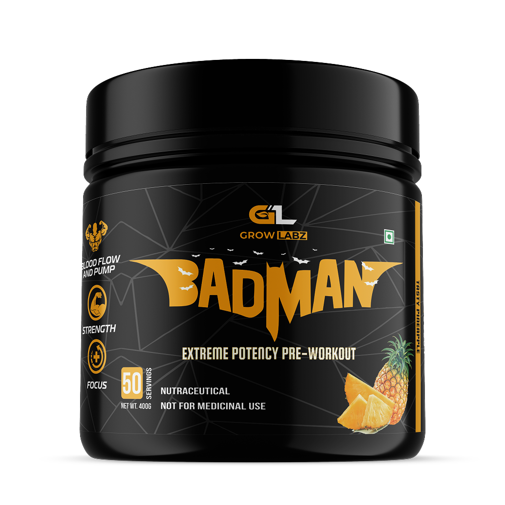 Growlabz Badman Pre-Workout - 400G