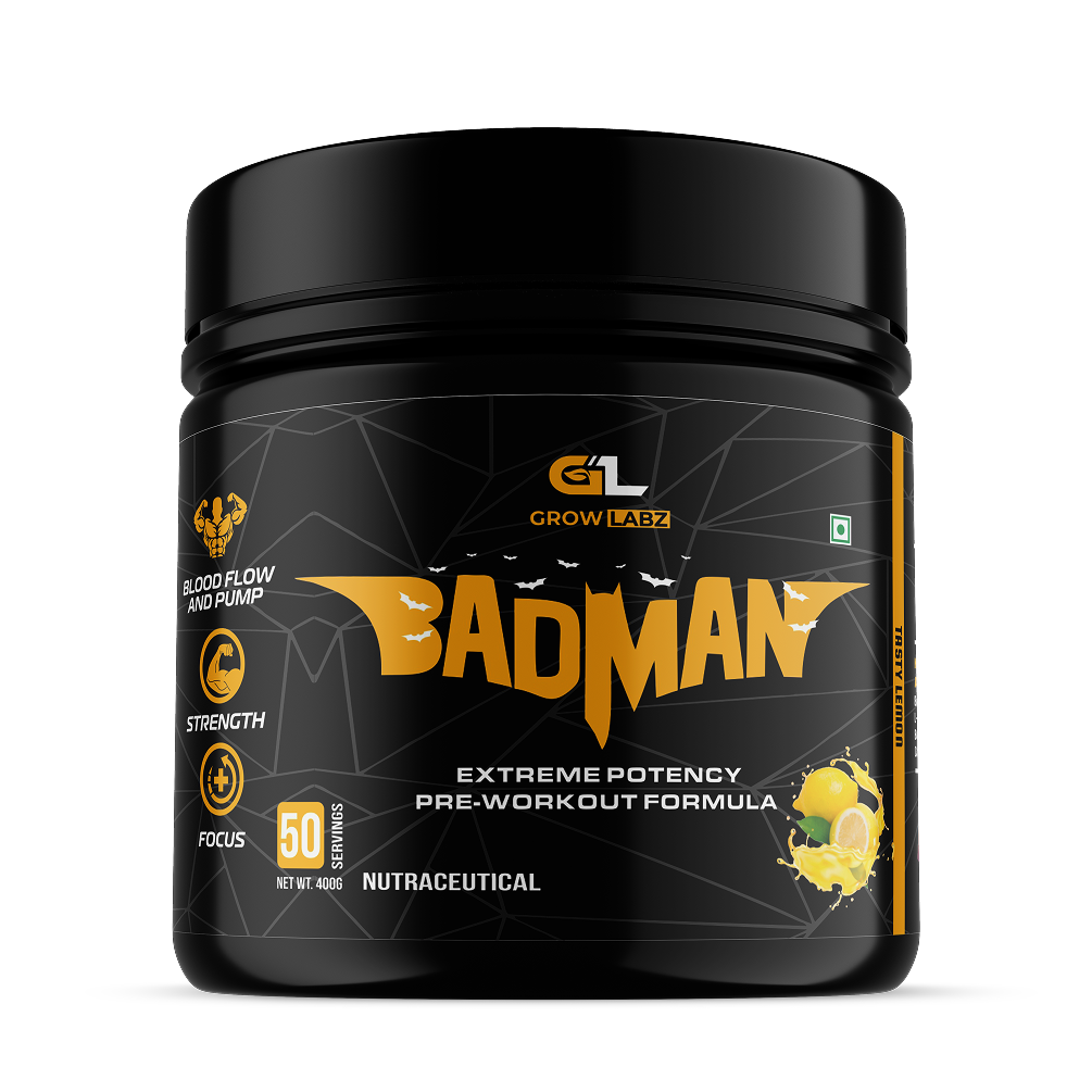 Growlabz Badman Pre-Workout - 400G